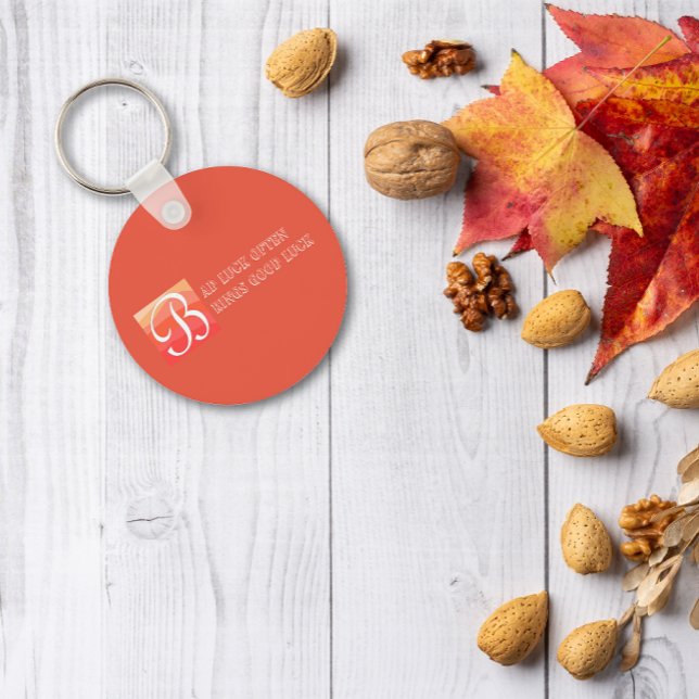 Wisdom quote good luck inspirational keychain (Creator Uploaded)