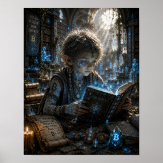 Wisdom / Rune Keeper / Ancient Library Poster