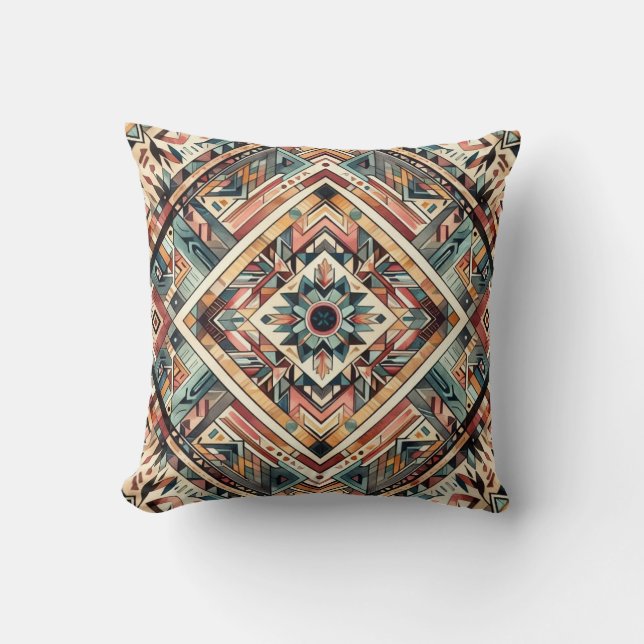 Wisdom Seeker Throw Pillow (Front)