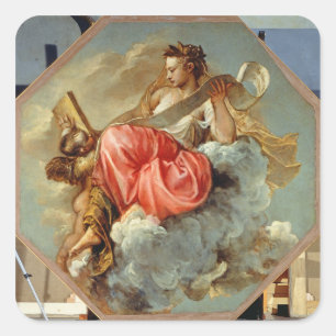 Wisdom Square Sticker