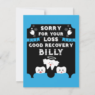 Wisdom Teeth Extraction Get Well Card