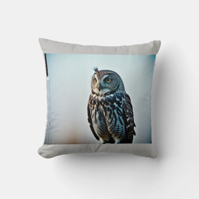 Wisdom Throw Pillow (Front)
