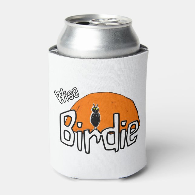 Wise birdie  can cooler (Can Front)