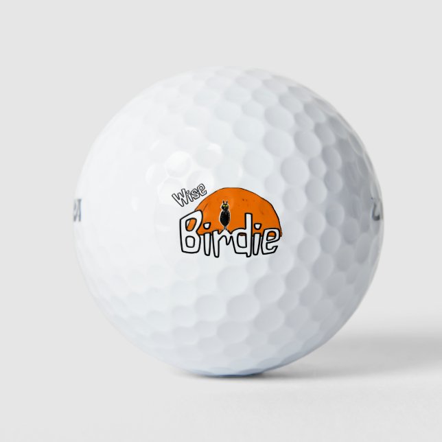 Wise birdie  golf balls (Front)