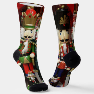 Wise Crackers Nutcracker Christmas Socks