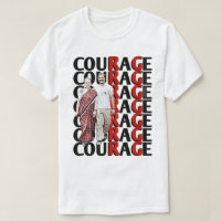 Wise Expression Courage of Rahul Gandhi T-shirt