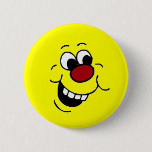 Wise Face Grumpey 2 Inch Round Button