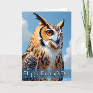 Wise Fathers Day Avian Card