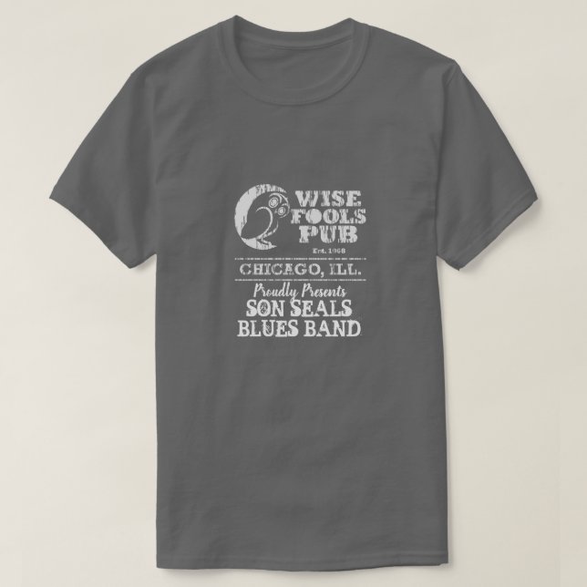 Wise Fools Pub T-Shirt (Design Front)