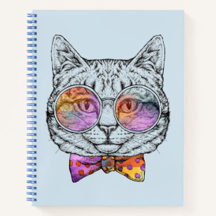 Wise Kitty Kat Notebook