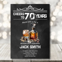 Wise man  and whiskey birthday party 