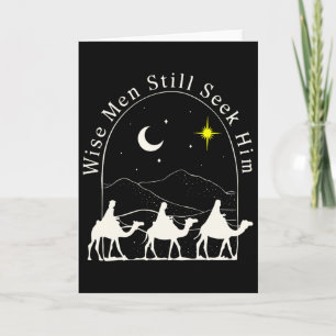 Wise Men Christian Christmas Jesus Nativity Scene Card