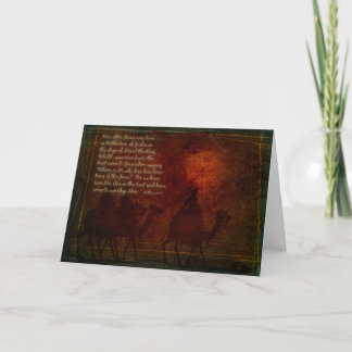 Wise Men Holiday Card