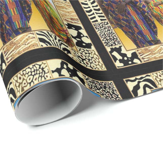 Wise Men Of The African  Desert Wrapping Paper (Roll Corner)