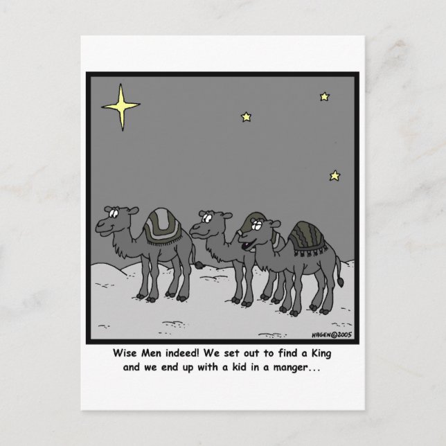 Wise Men Postcard (Front)
