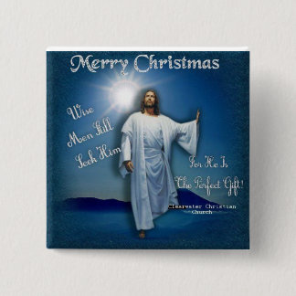 Wise Men Still Seek Him 2 Inch Square Button