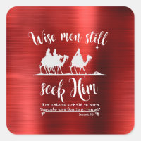 Wise Men Still Seek Him Christmas