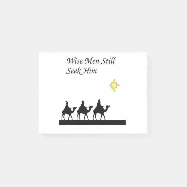Wise Men Still  Seek Him Post-it Notes (Front)