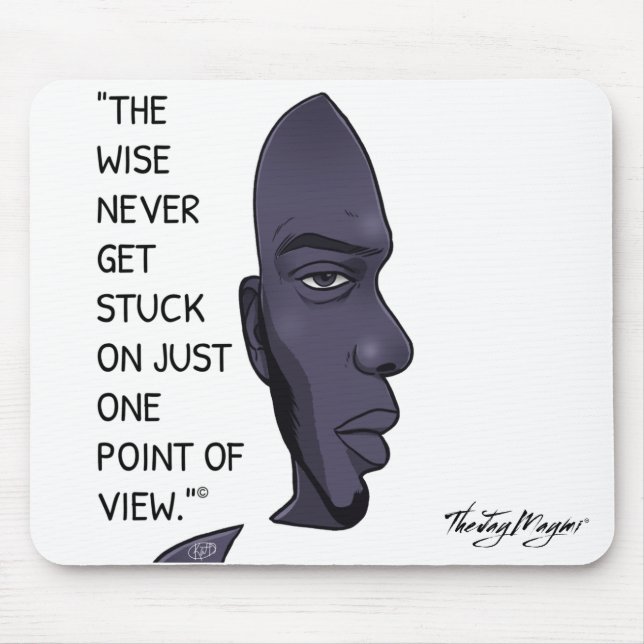 "Wise" Mouse Pad (Front)