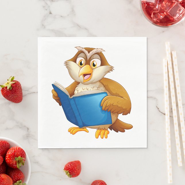 Wise Old Owl Napkin (Creator Uploaded)