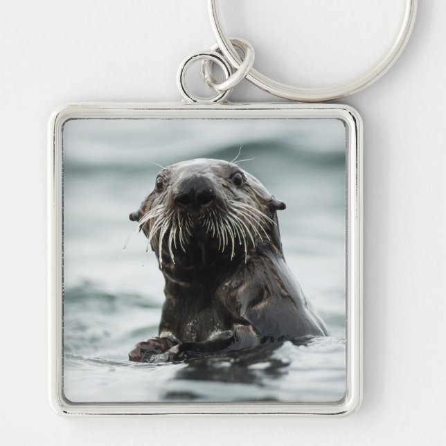 Wise Otter Keychain (Front)