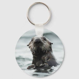 Wise Otter Keychain