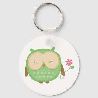 Wise Owl Keychain