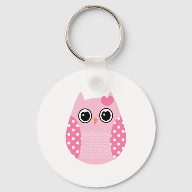 Wise Owl Keychain (Front)