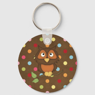 Wise Owl Keychain