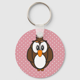 Wise Owl Keychain