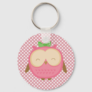 Wise Owl Keychain