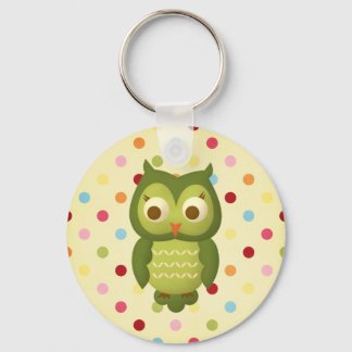 Wise Owl Keychain