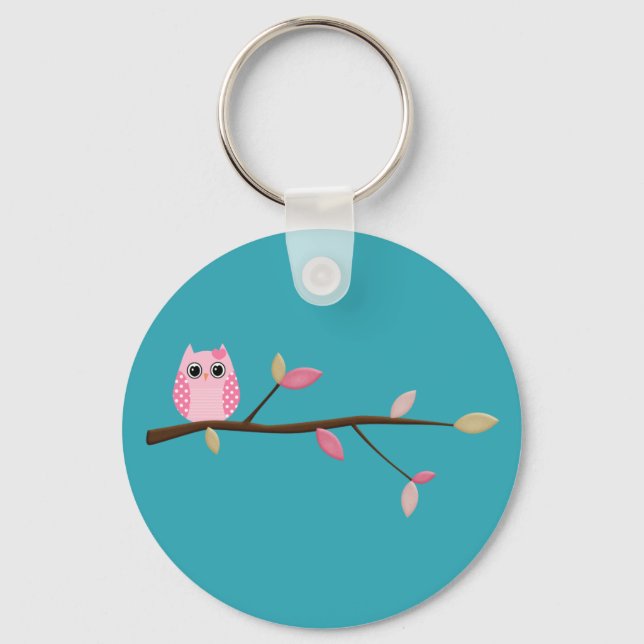 Wise Owl Keychain (Front)