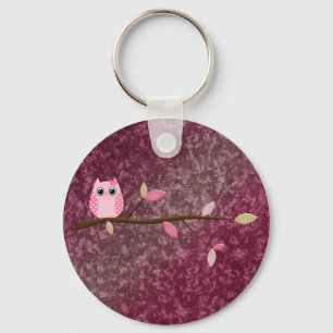 Wise Owl Keychain