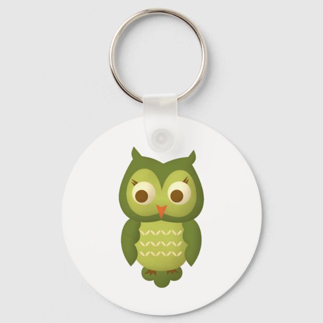 Wise Owl Keychain (Front)
