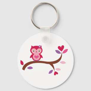 Wise Owl Keychain