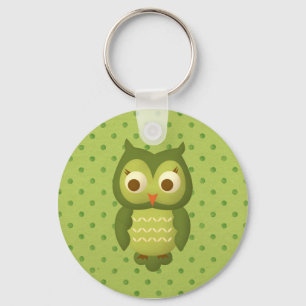 Wise Owl Keychain