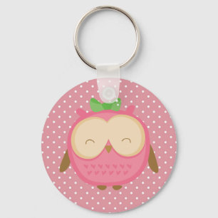 Wise Owl Keychain