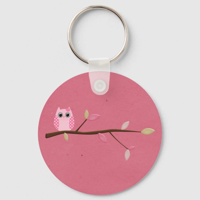 Wise Owl Keychain (Front)