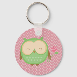Wise Owl Keychain