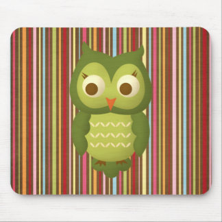 Wise Owl Mouse Pad