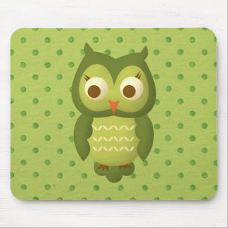 Wise Owl Mouse Pad