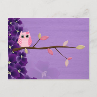 Wise Owl Postcard