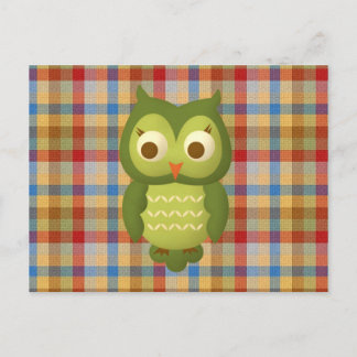 Wise Owl Postcard