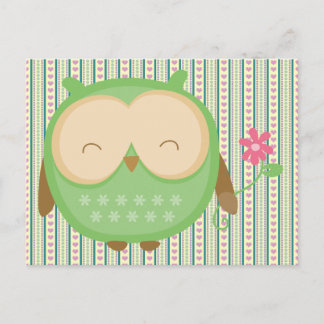 Wise Owl Postcard