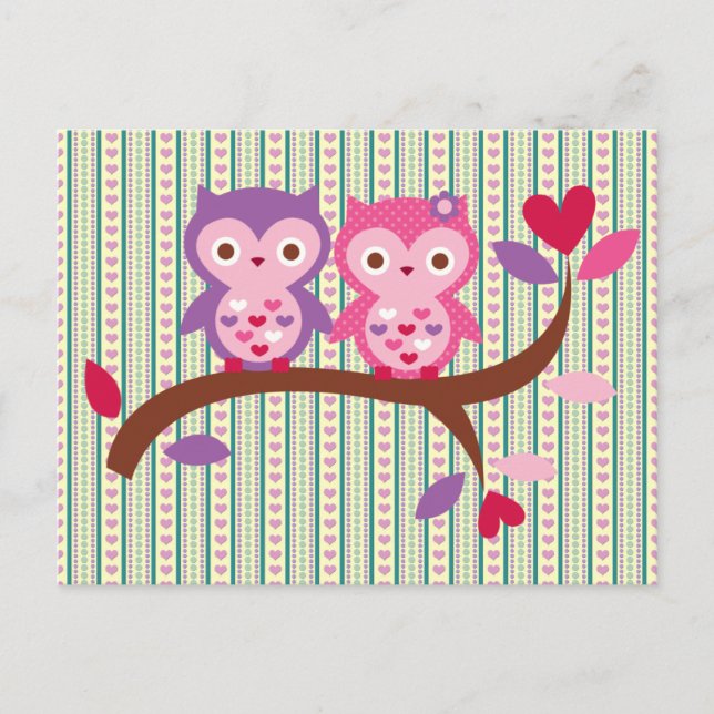 Wise Owl Postcard (Front)