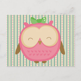 Wise Owl Postcard