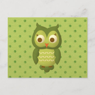 Wise Owl Postcard