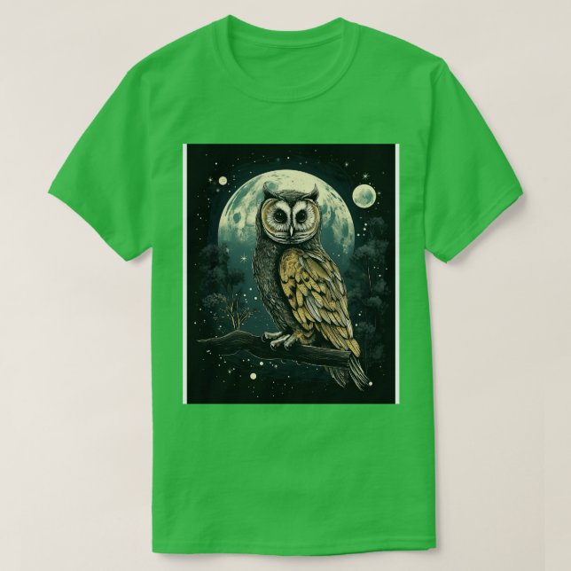 Wise owl T-Shirt (Design Front)