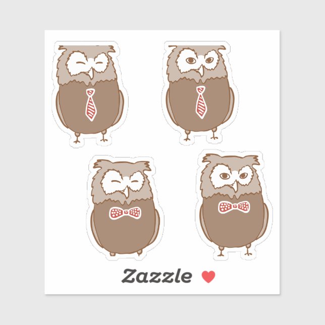 Wise Owl Teacher Sticker (Sheet)